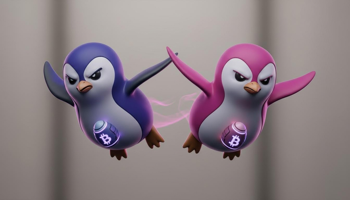 Пингвины полетели: PENGU стремительно растёт — мем‑монета набирает обороты