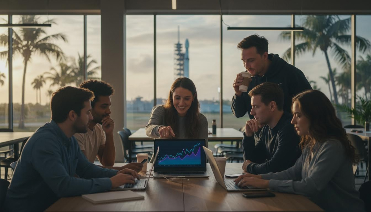 Bitget запустил торговлю токенами до выхода на биржу: первым — SpaceX на Solana