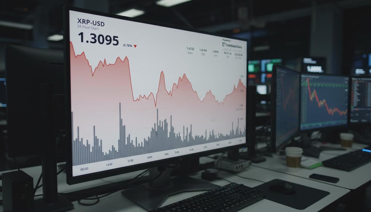 XRP упал ниже $1,40 на больших объёмах: затишье перед рывком?