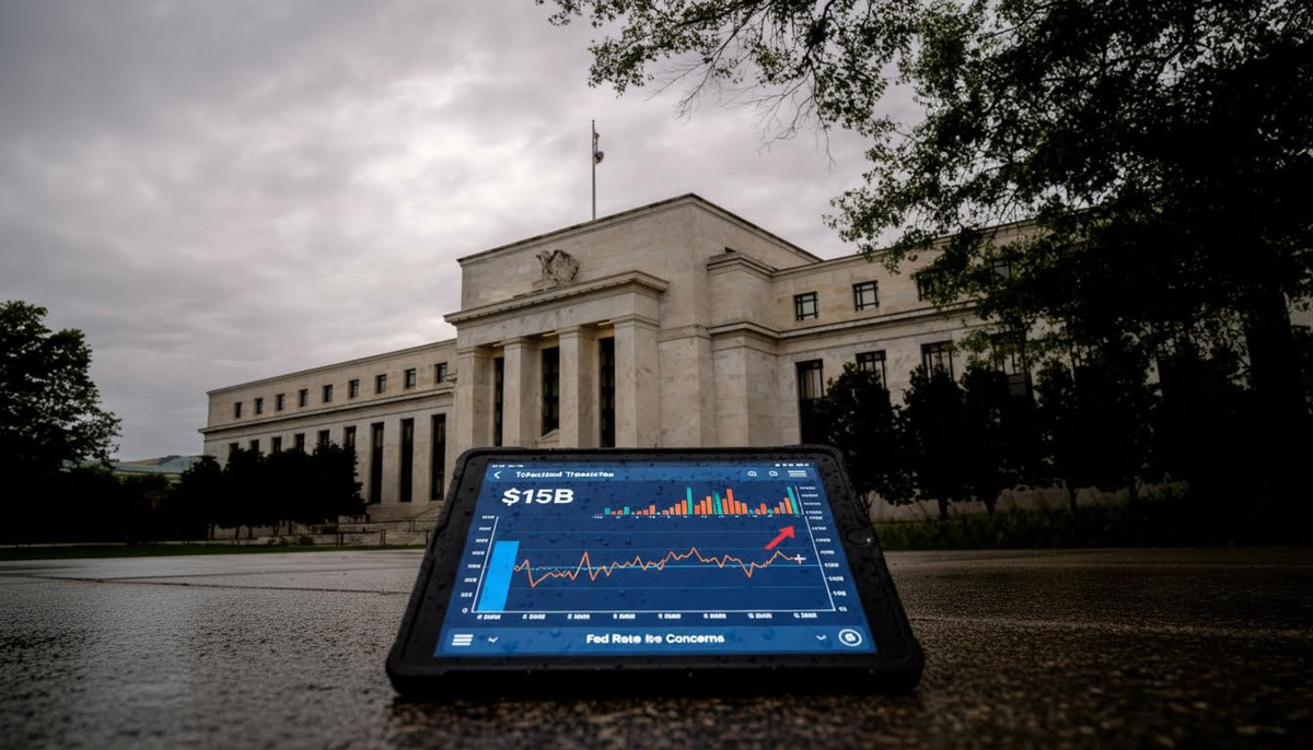 Облигации США перевалили за $15 млрд; биткоин буксует, ждут роста ставки ФРС