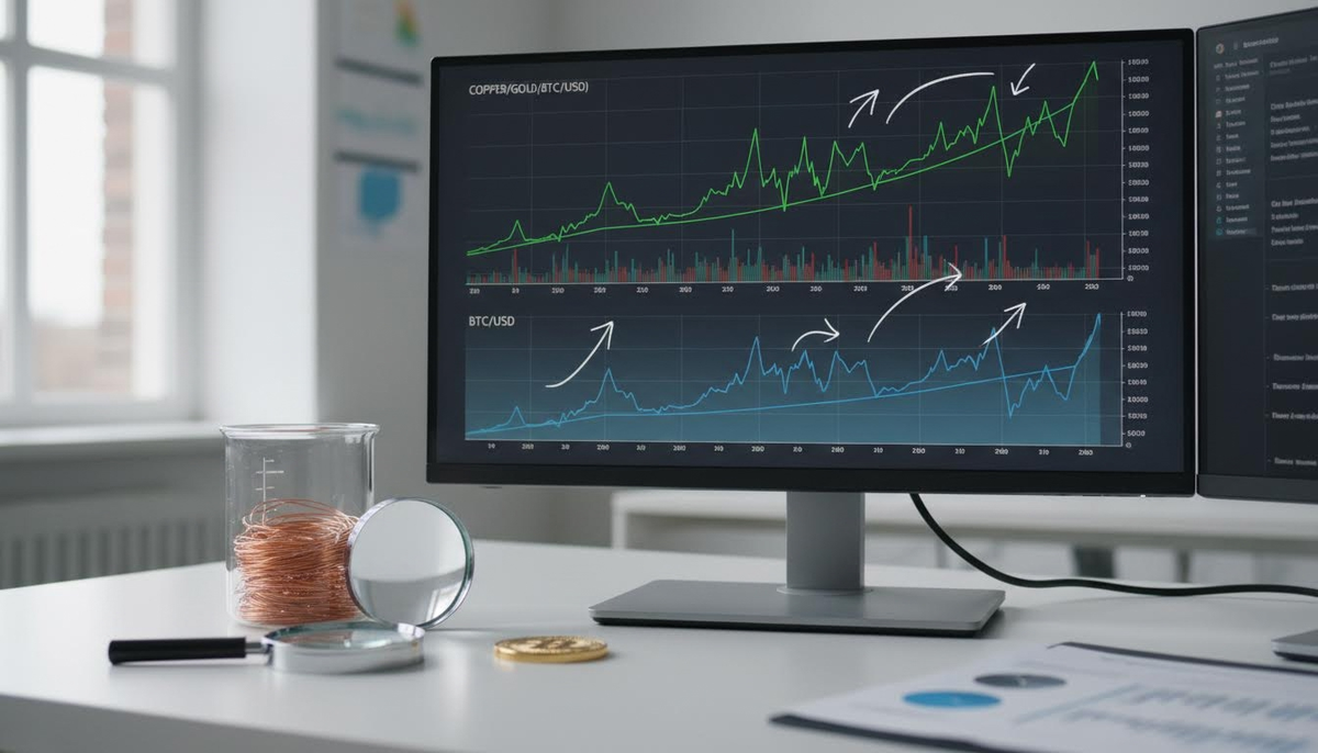 Сигнал из 2020 ожил: медь сильнее золота — биткоин на подходе?