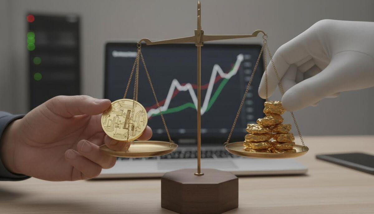Биткоин впервые с января купит почти 18 унций золота